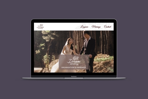 Site fictif Wedding planner Dream Wedding